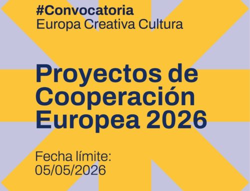 Participamos como socios en tres proyectos europeos de cultura en la convocatoria CREA-CULT-2026-COOP